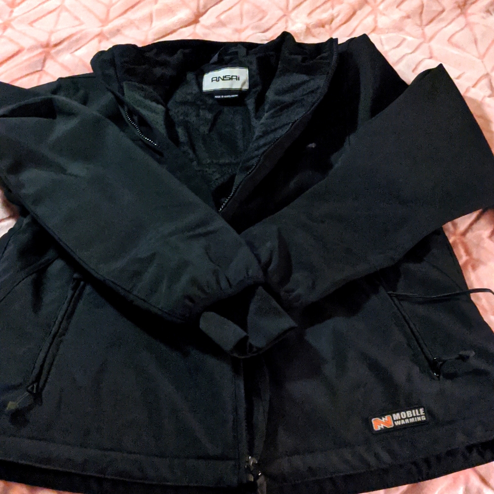 ANSAI Men's Mobile Warming Golf Softshell Jacket
